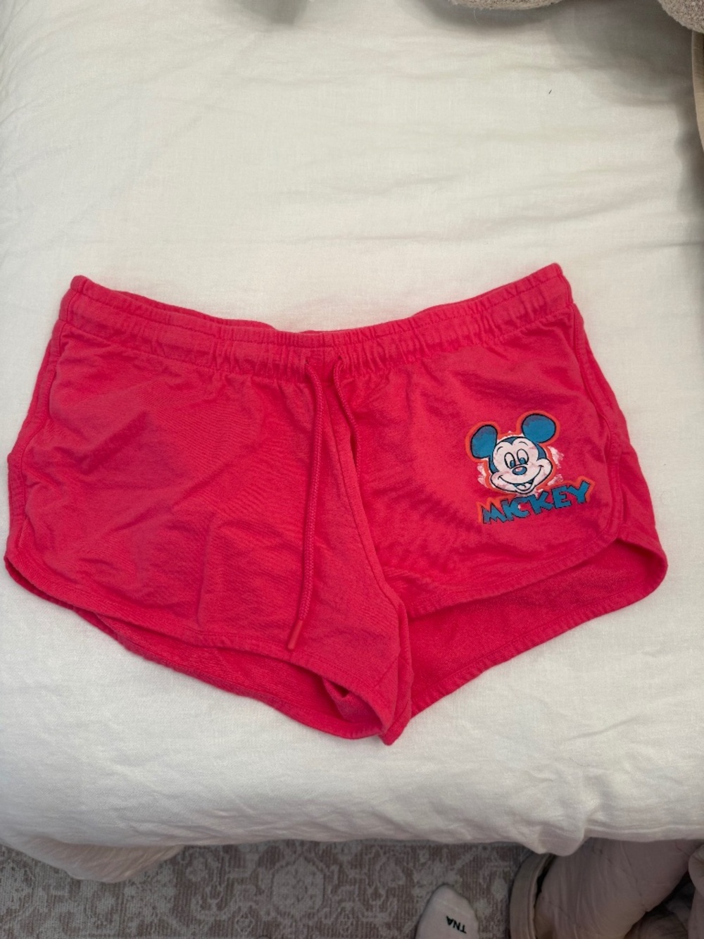 Mickey Mouse Pink Sweatshorts